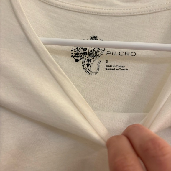 Anthropologie Pilcro Tie Front T Shirt Size: S - Picture 6 of 6